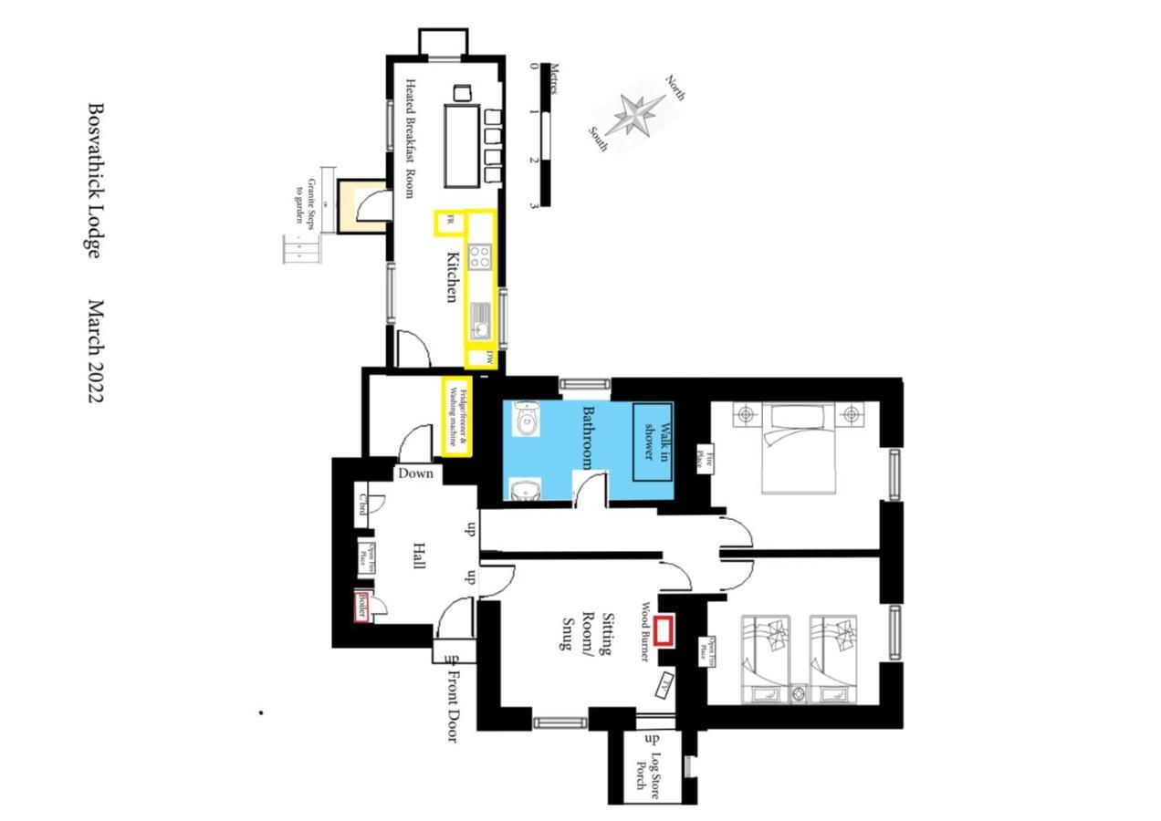 קונסטנטין Bosvathick Cottage מראה חיצוני תמונה